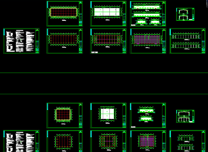 赤峰钢结构厂房图纸